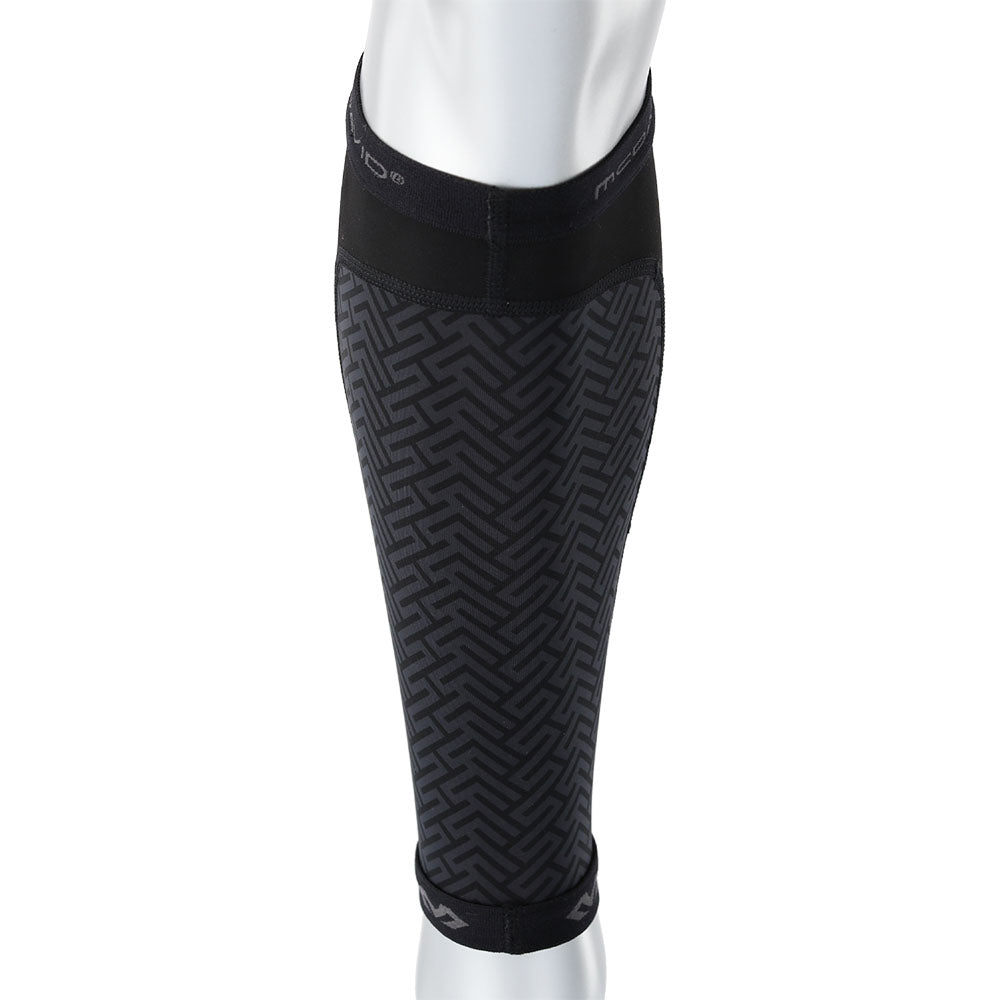 McDavid Sport Compression Calf Sleeves, Pair, Black, Unisex, Adult,  Large/Extra Large